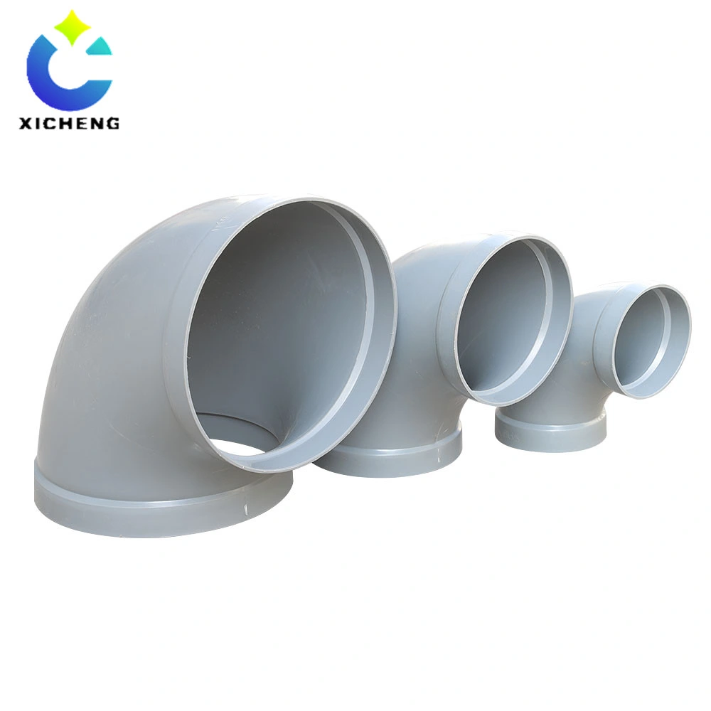 PP PVC Plastic Pipe Fittings 45 Degree 90 Degree Elbow Bender