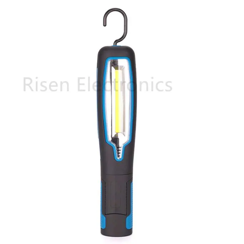 Rechargeable 3W COB Work Lights Torch Portable Waterproof