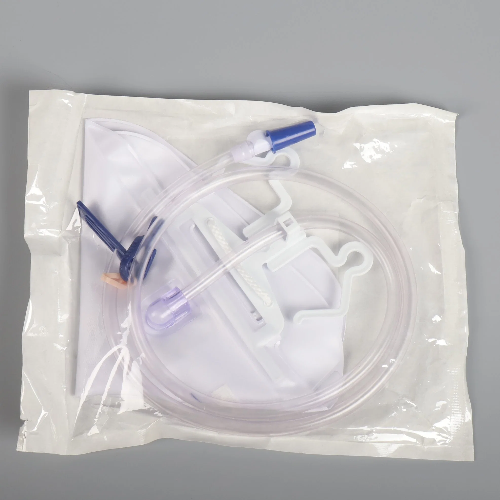 4000ml Apple Shape Medical with Hanger and Clamp Luxury Urine Bag