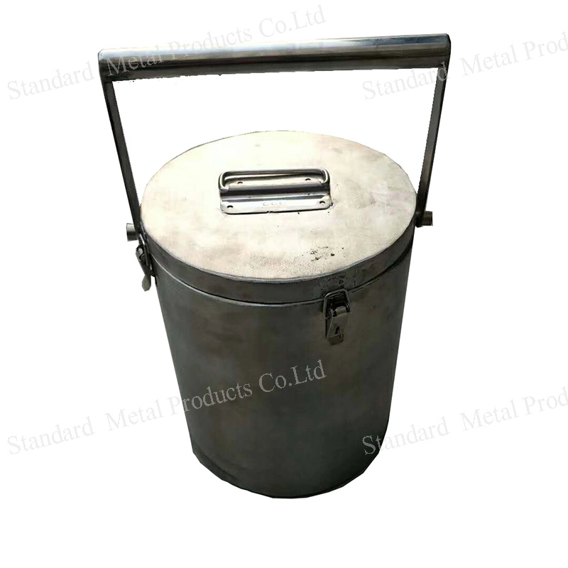 Radiation-Proof Radioisotope Metals Lead Containers Radiation-Waste Transfer Barrel