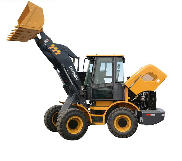 Sale China Famous Brand 1.8 Ton Front Wheel Mini Loader Lw180kv with Best Price