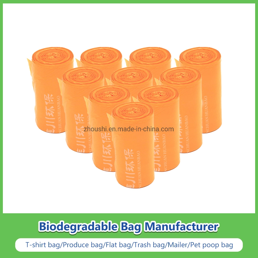 De plástico biodegradable HDPE gran bolsa de basura de la construcción