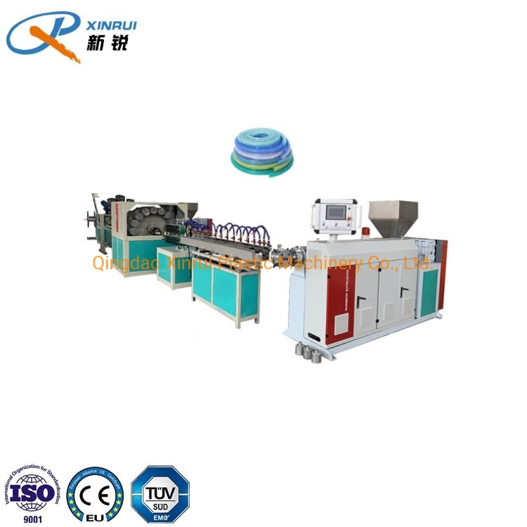 PP PE PVC Automatic Flexible Corrugated Snake Skin Gas Conduit Fire Transparent Hose Soft Irrigation Pipe Tube Making Machine PVC Fire Annihilator Hose Machine