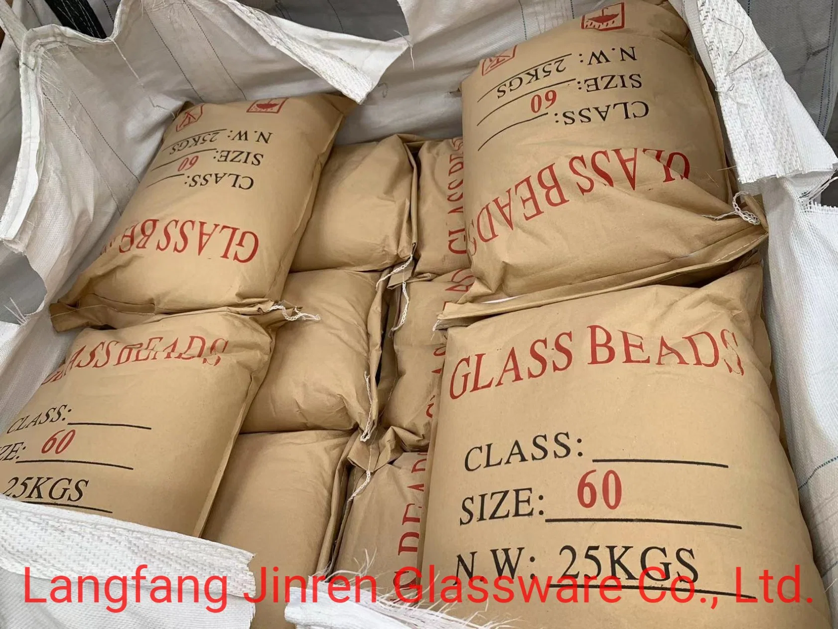 Sandblasting Blasting Glass Bead Blasting Sand for Processing Metallic Materials