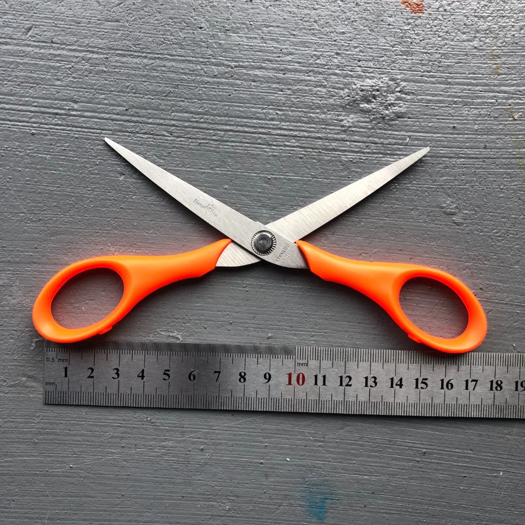 Hot Selling 17cm Color Office Student Scissors with Custom Logo