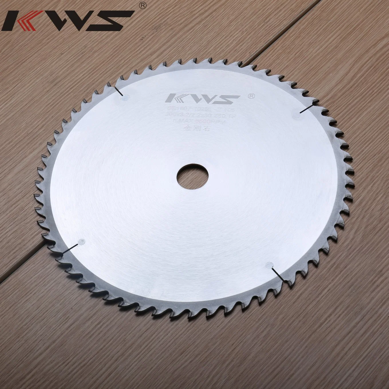 KWS PCD Diamant-Kreissäge für Holzwerkstoffe Panel Sizing Cutter Holz Schnitzerei Arbeitsscheibe Diamant-Werkzeug