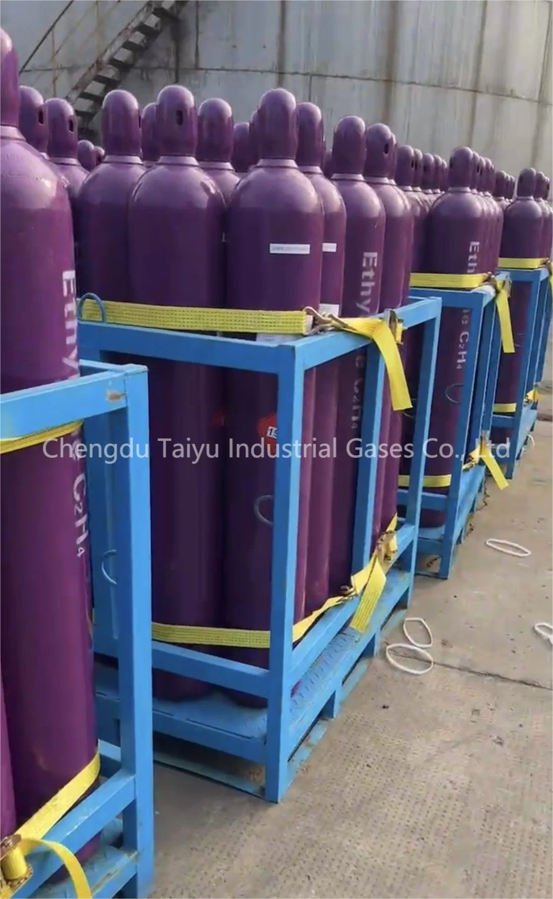 Stock Cylinder 47L Ethylene Cylinder Filling 99.95% Ethylene Gas with Competitive Price