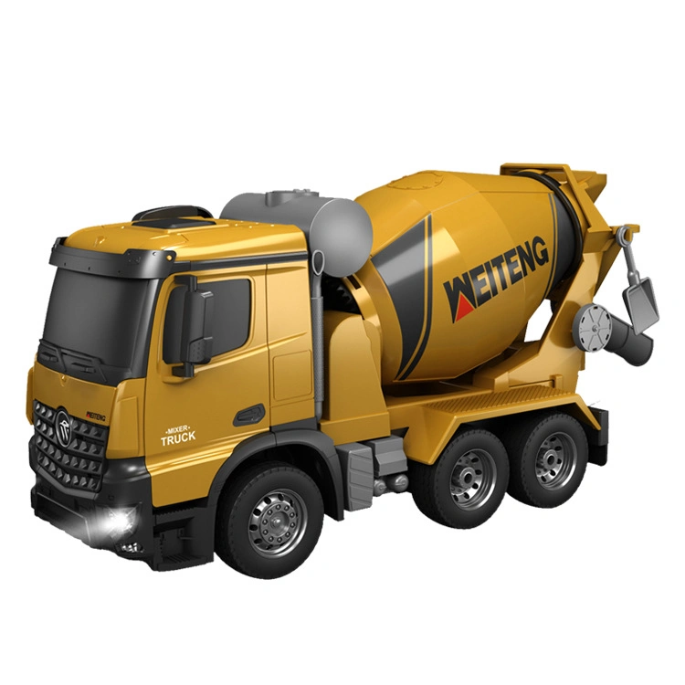 2.4GHz Remote Control Car Concrete Mixer RC Mixer Trucks Toys with Light