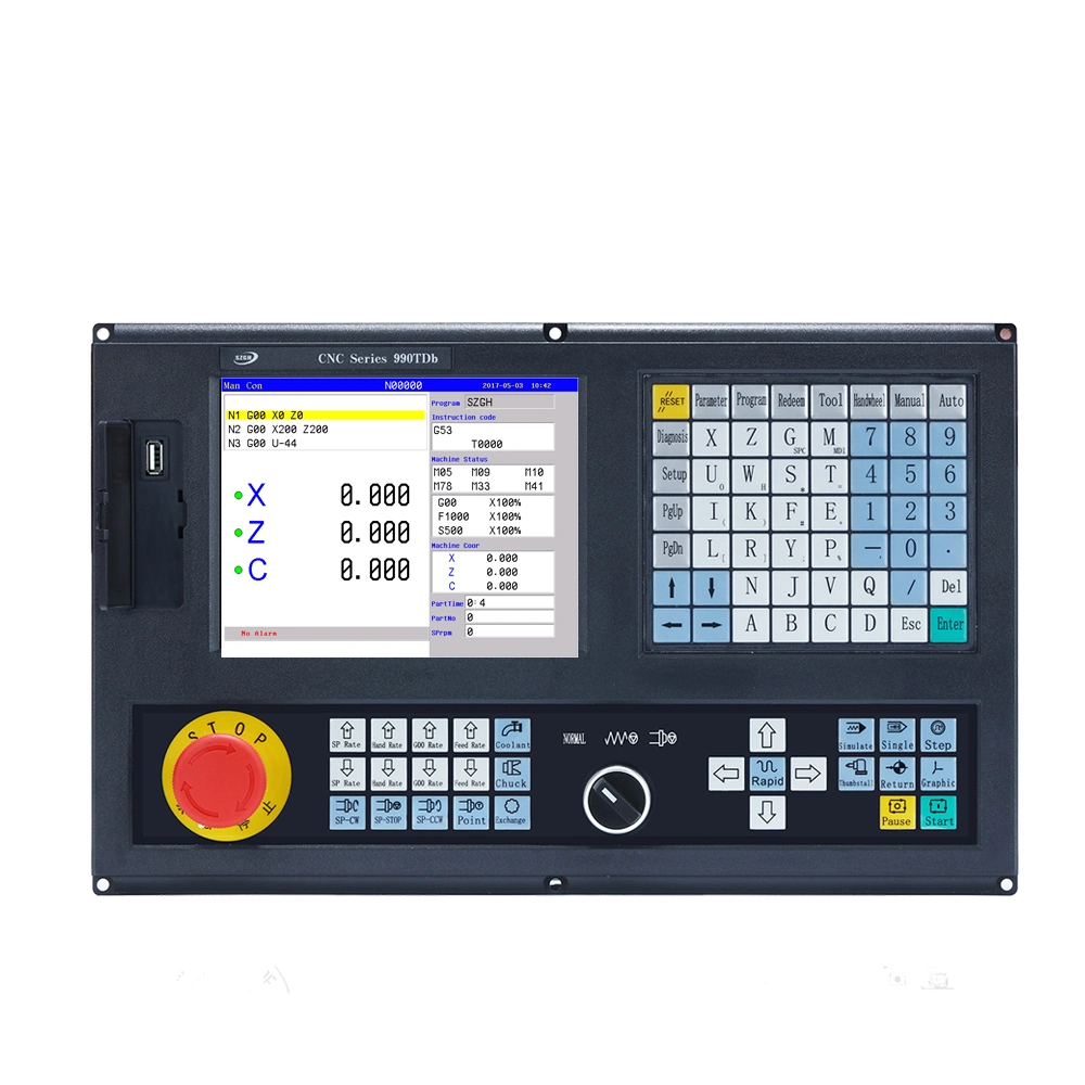 Bon marché similaire à la CNC panneau de commande GSK CNC 2 axes CNC Kit de système de commande avec contrôleur CNC de tour ATC+PLC