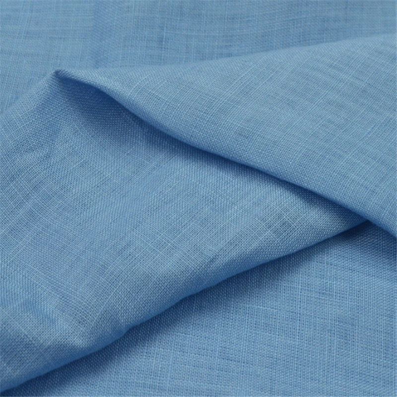 Tissu de coton en lin pour les fournisseurs de maison et de vêtements 30*30 solide