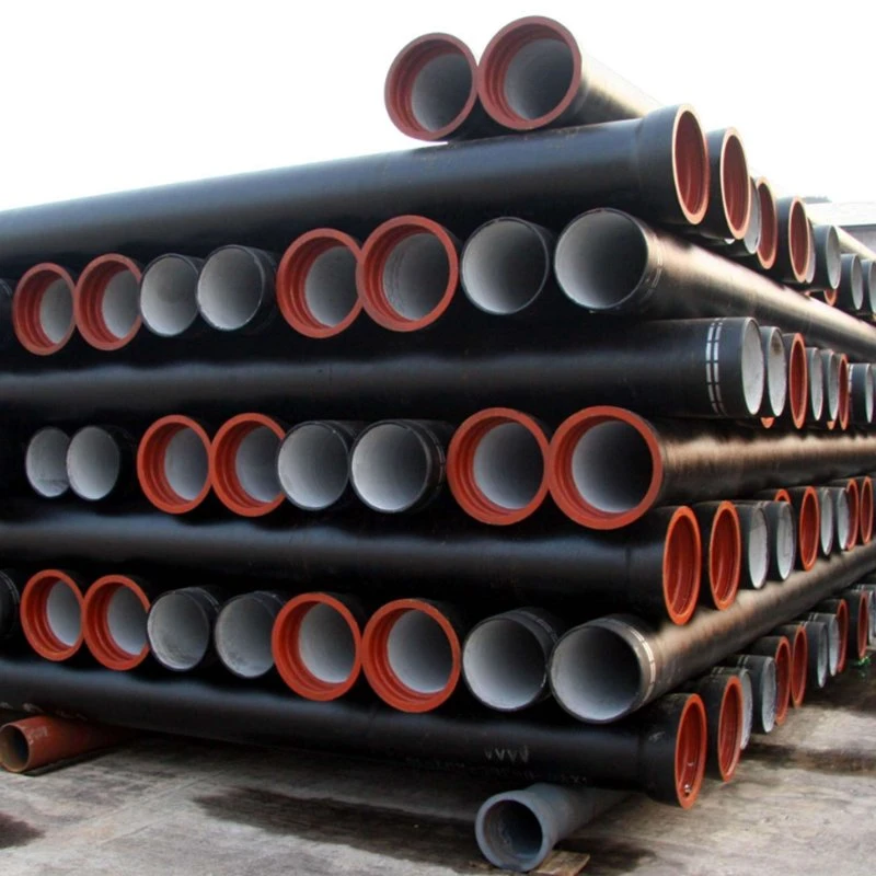 ISO 2531 En545 En598 Ductile Cast Iron Pipe K9 for Water Transfering