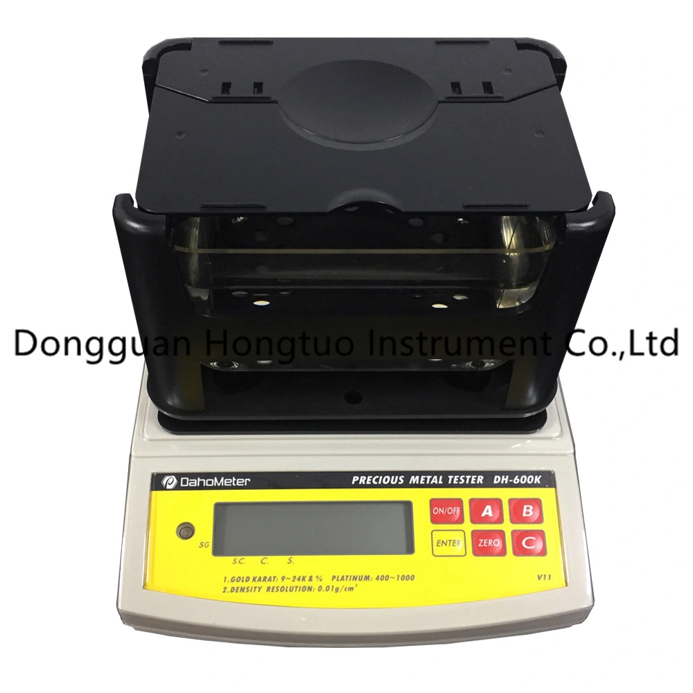 DH-600K DahoMeter Digital Electronic Gold Karat Meter Testing Machine, Gold Density Tester