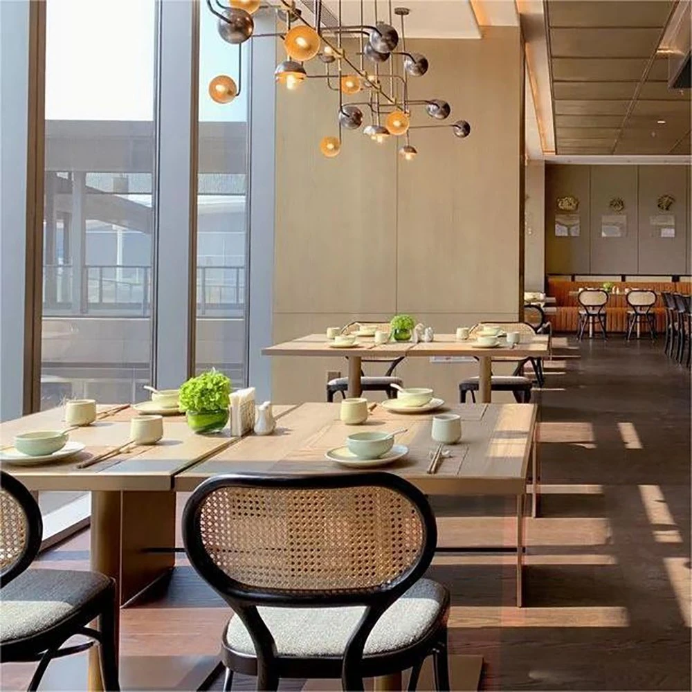 Простой дизайн комфортабельный отель Ресторан Мебельный набор для продажи