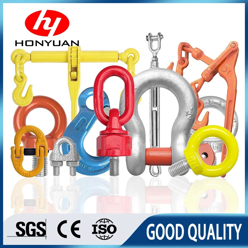 Factory Hardware Forged Steel Hardware Rigging (Rigging, Shackle, Turnbuckle, Wire Rope Clips, Thimble, Snap Hook, Eye Bolt, Eye Hook)