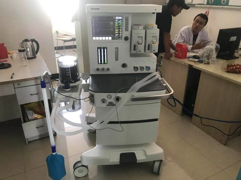 Anesthesia Machines for Pediatric/Adult Use with Newly Designing