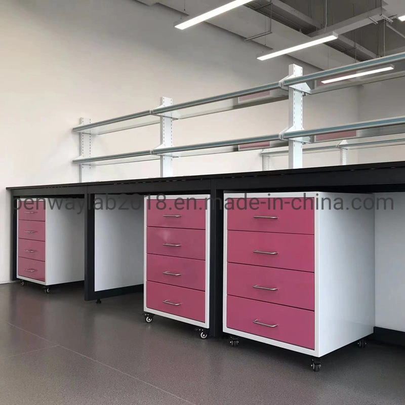 Steel Furniture Chemistry Lab Wall Bench Ceramic Lab Furniture