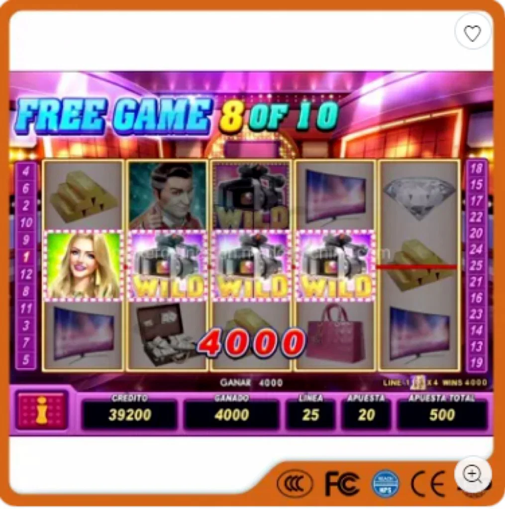 Chile Hot Sale Fortuna TV Viedo Games Casino Gambling Slot Game Machine