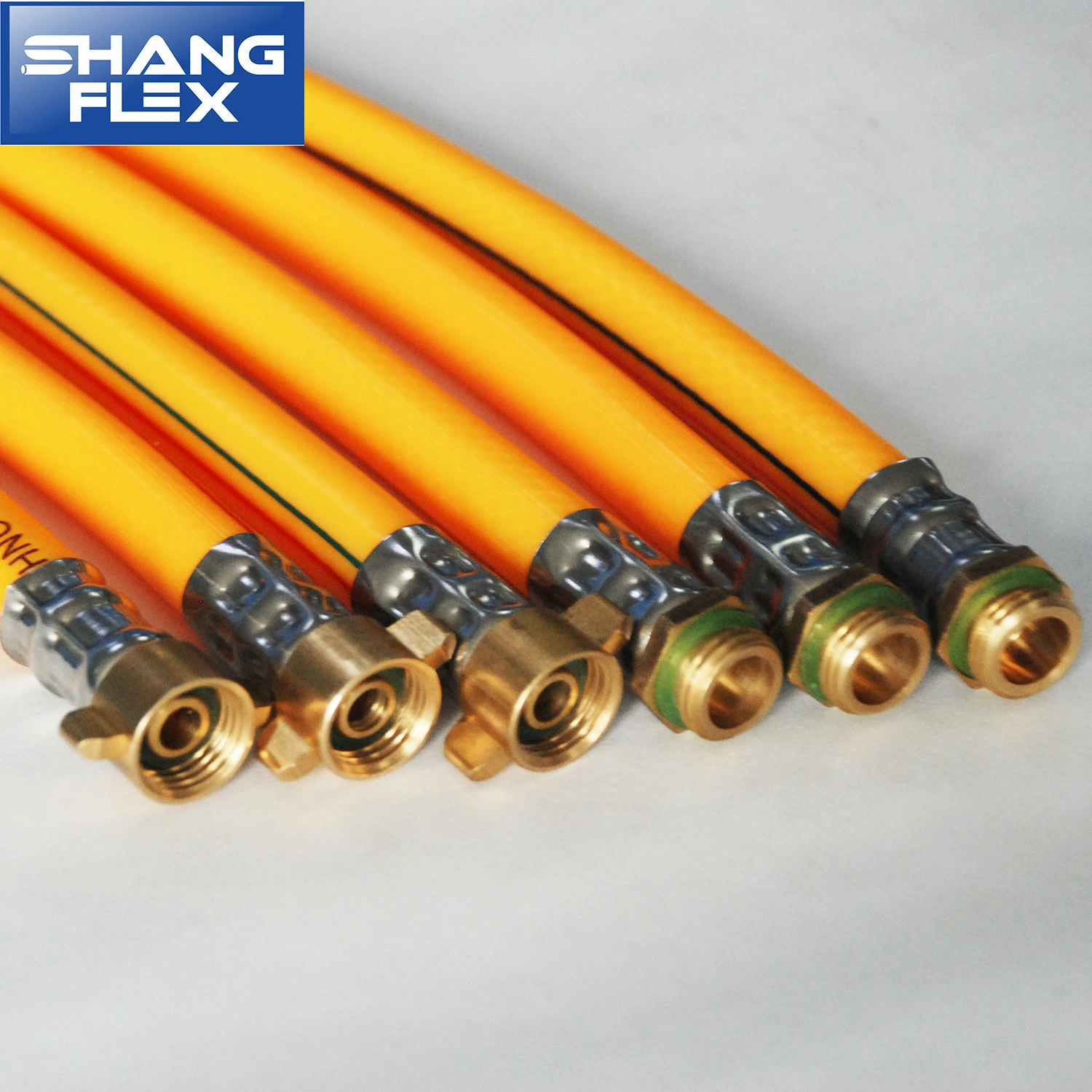 Yellow Color Reinforced High Pressure Spray PVC Hose