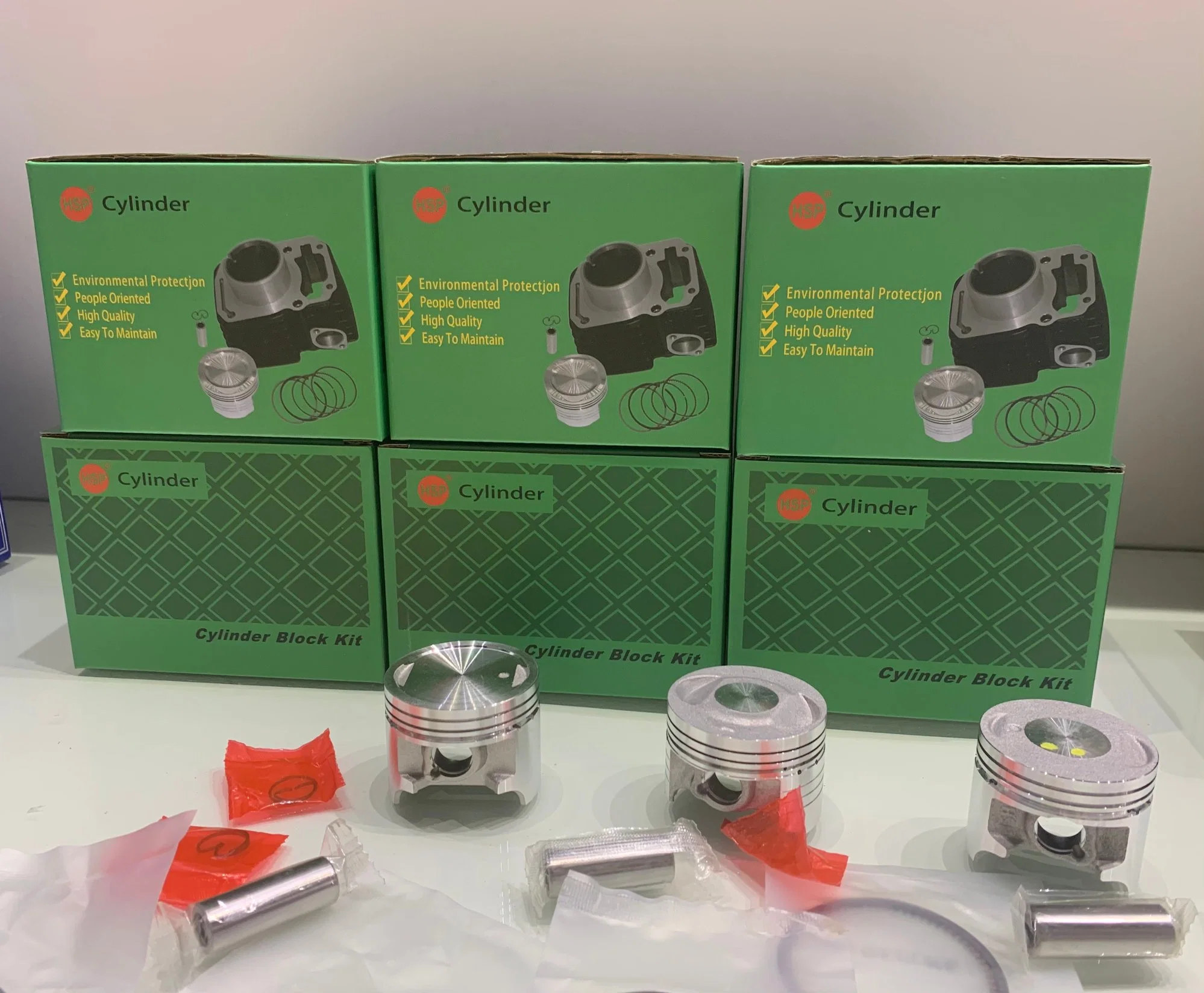 Motorcycle Accessories Cylinder Block Kit for SUZUKI GT125 HEAT