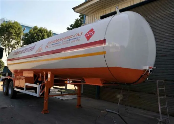 Gas de cocina GLP Transporte tanque de petróleo licuado Trailers 20tons Para el mercado de Bangladesh