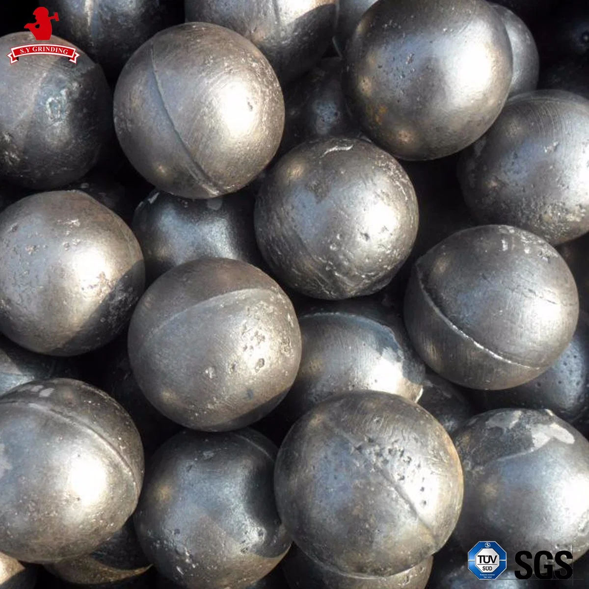 10mm-160mm Grinding Media Steel Forged Ball for Ball Mill