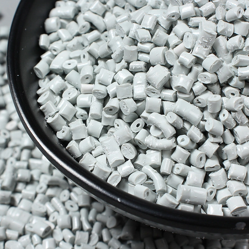 Polycarbonate Milky White PC Glass Fiber Filled Plastic Granules