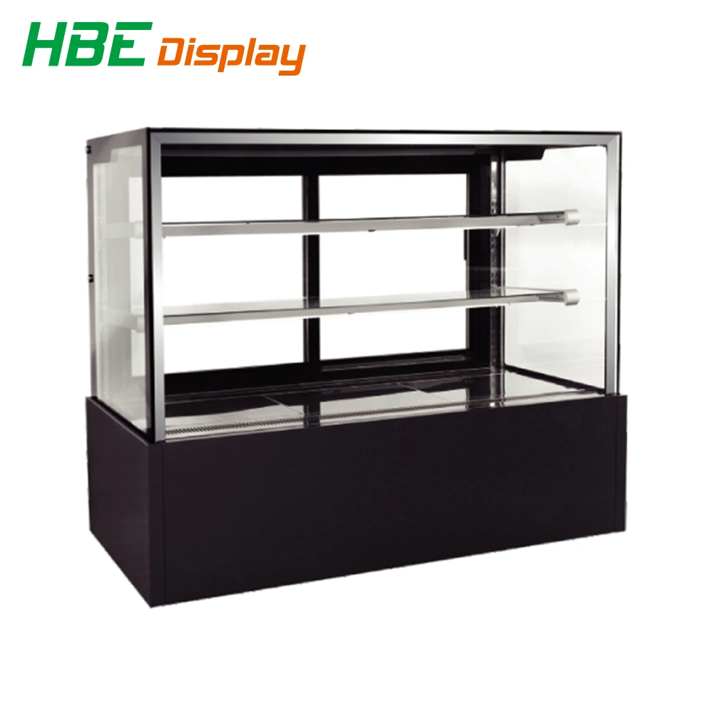 R404A Pastry Sushi Sandwich Display Vertical Cake Cooler for Barkery