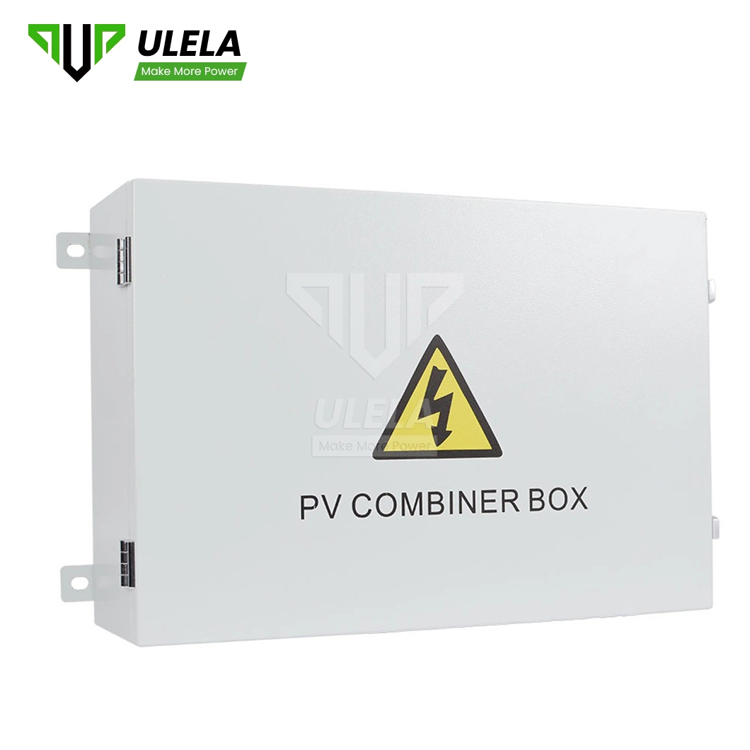 Ulela 1500V Solar Combiner Box Suppliers 6 String Combiner Box China caixa de combinação de 10 A.