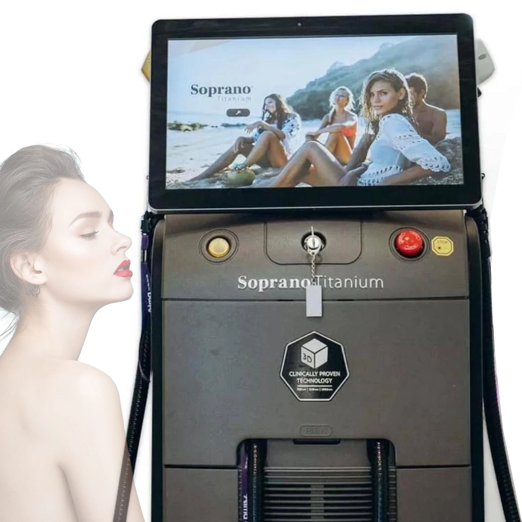 Triple Wavelength Painless 755 810 1064nm Alexandrite Laser Hair Removal Machine Beauty Salon Beauty Equipment