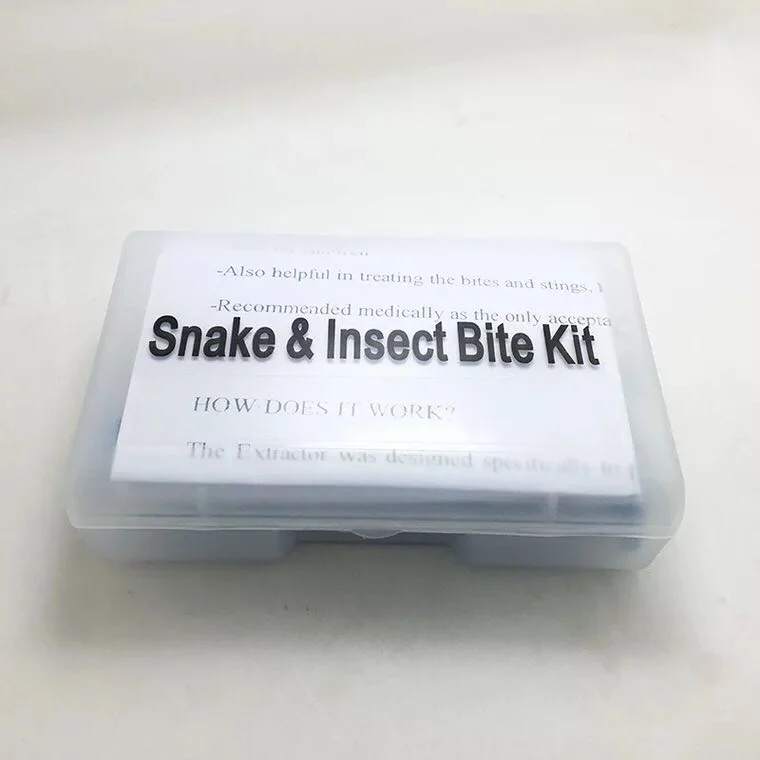 Emergency Snake Bite Kit Bee Bite Kit Poison Remover Extractor