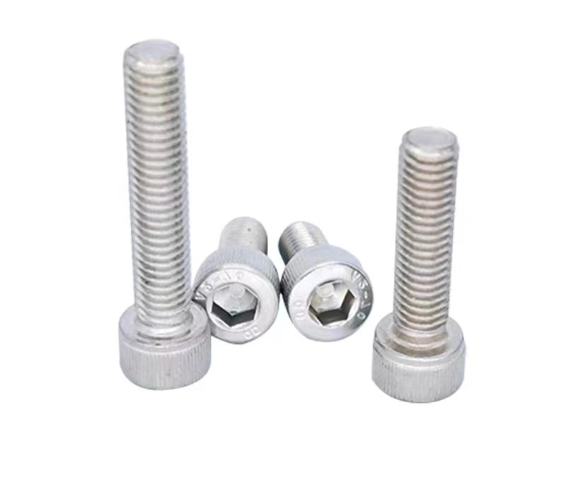 Stainless Steel 304 Hexagonal Socket Head Bolt DIN 912 Hex Socket Round Head Bolt