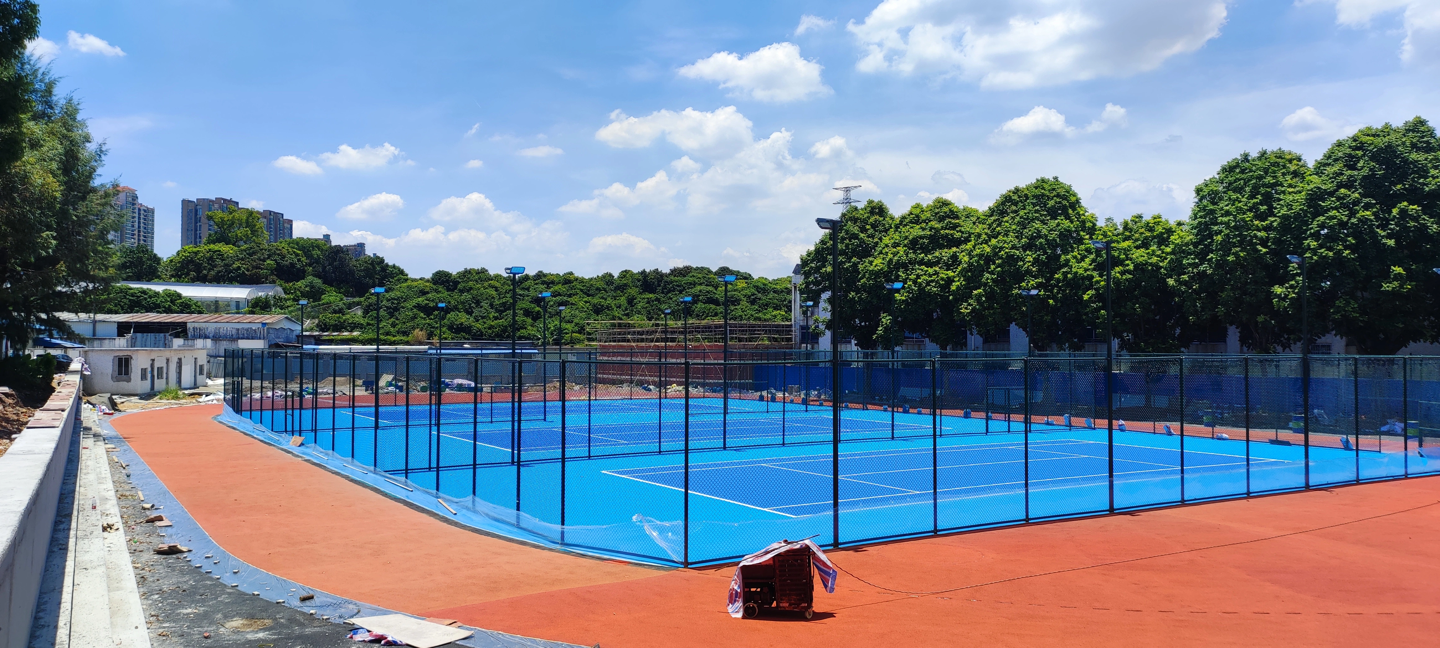 Durable Padel Acrylic Tennis Court Material