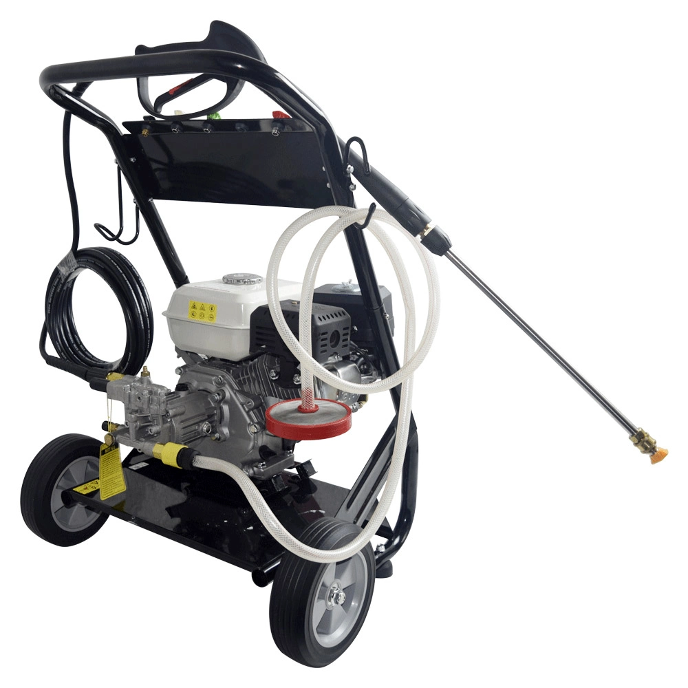 5.5HP 150 بار Industrial Gasoline Engine Cold Water High Pressure Washer (سائل غسيل عالي الضغط يعمل بمحرك البنزين الصناعي