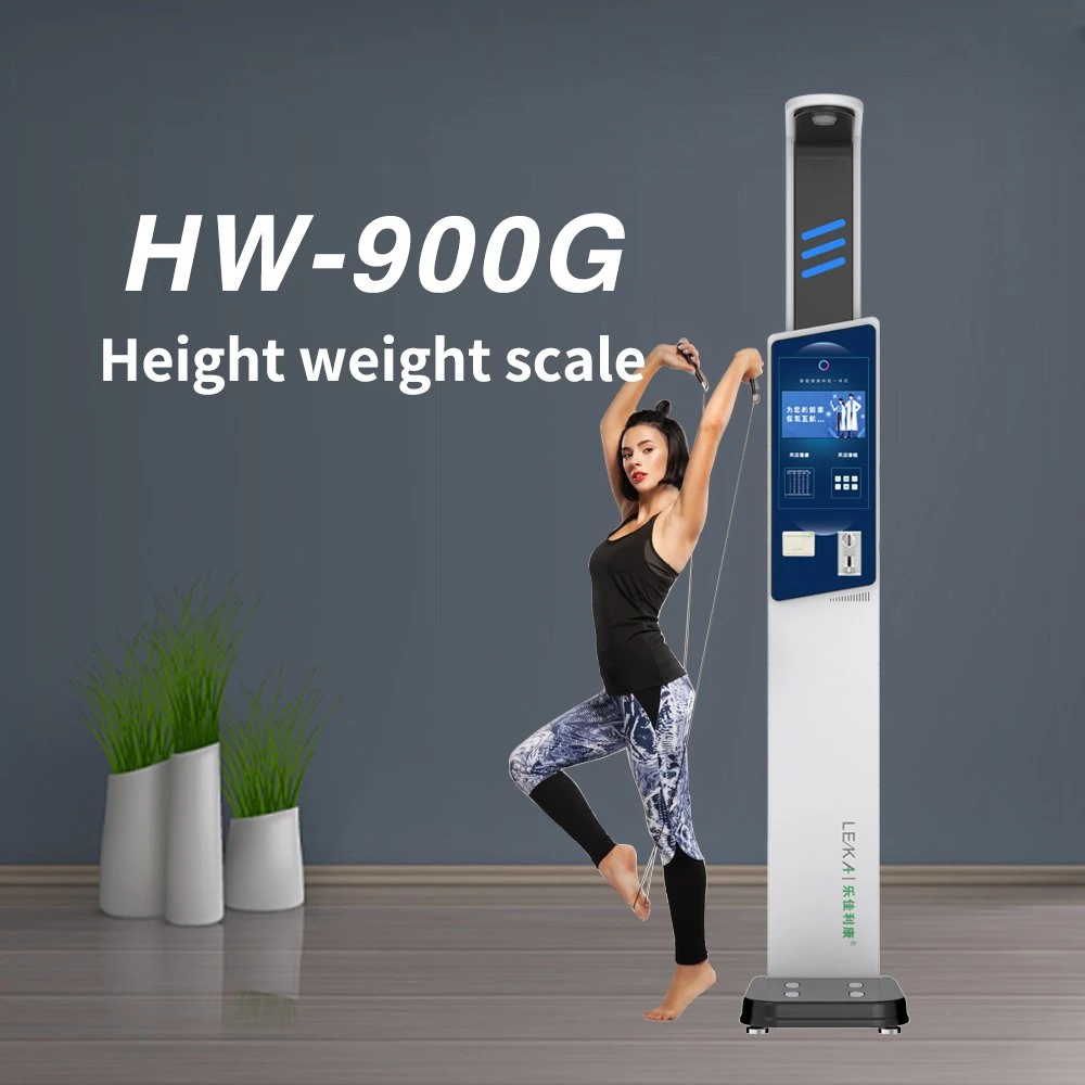 BMI Height Weight Body Fat Analyser Vending Scale Health Check-up Machine