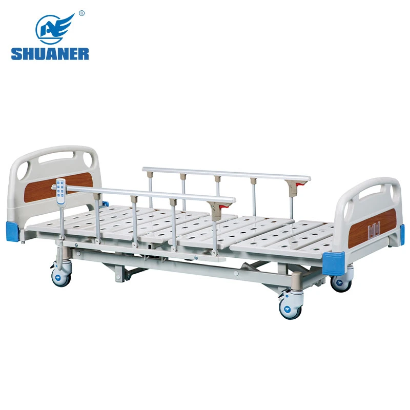 Hospital Bed Prices Hospital Furniture Stainless Steel Three-Function Electric Hospital Bed