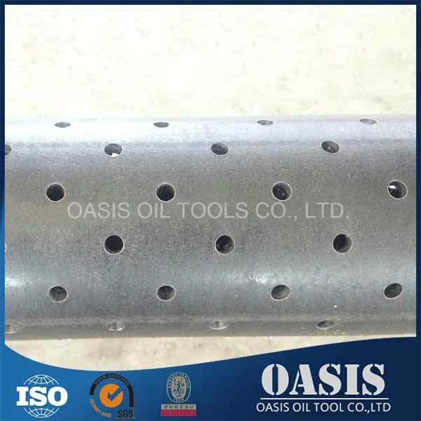 Customized SS316L 16" Perforated Well Casing Pipe Factory