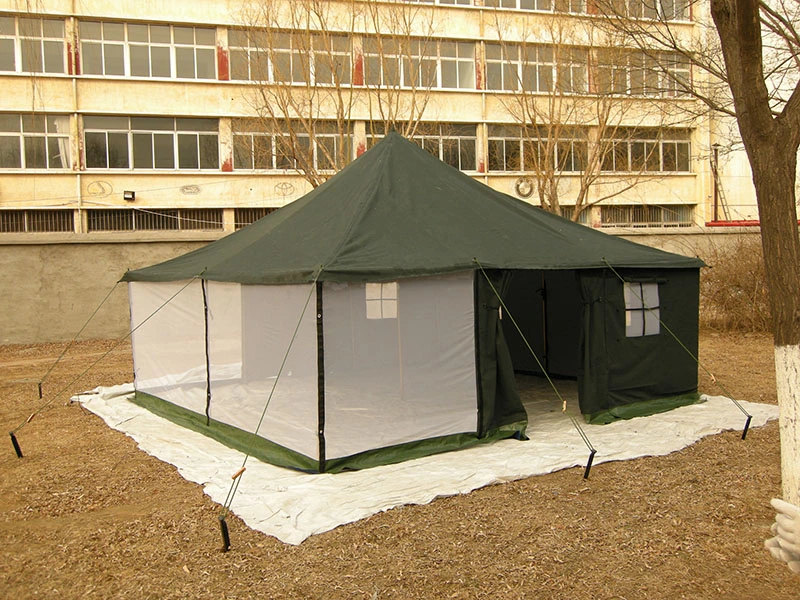 Best Hot Weather Canvas Green Tent for 10 Man