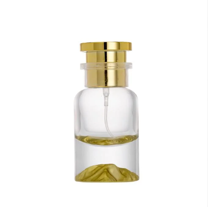 Best Selling 30ml 50ml 100ml Fragrance Scent Colorful Volcano Bottom Perfume Glass Bottle