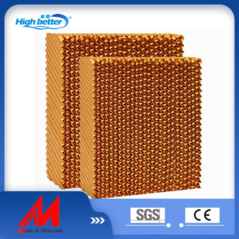 Agricultural avícula Casa Honeycomb 7090/6090/5090 Evaporative Cooling Pad