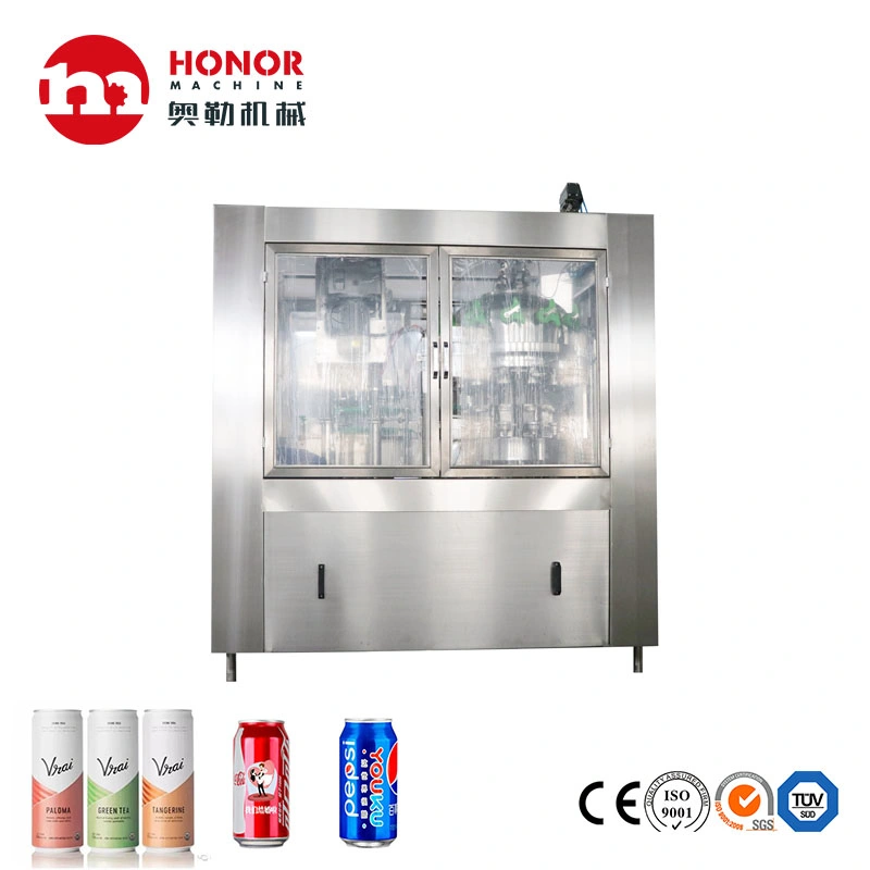 Coconut Water/Juice/Tea/Coffee Can Filling/Packing Machine