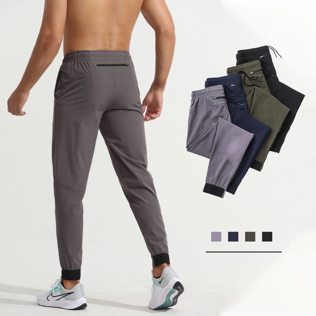 Pantalón deportivo Premium para hombre′ S con 3 bolsillos ligero atlético Pantalones de jogging de secado rápido pantalones de senderismo entrenamiento pantalones deportivos tapizados Pantalones de chándal