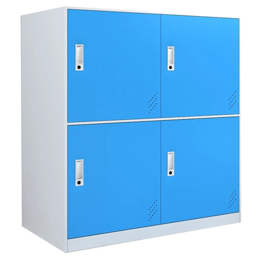 Gdlt 6 Door Locker Cabinet Metal Steel Colorful Multi Door Locker for School or Other Public Place Mini Locker Modular Lockers