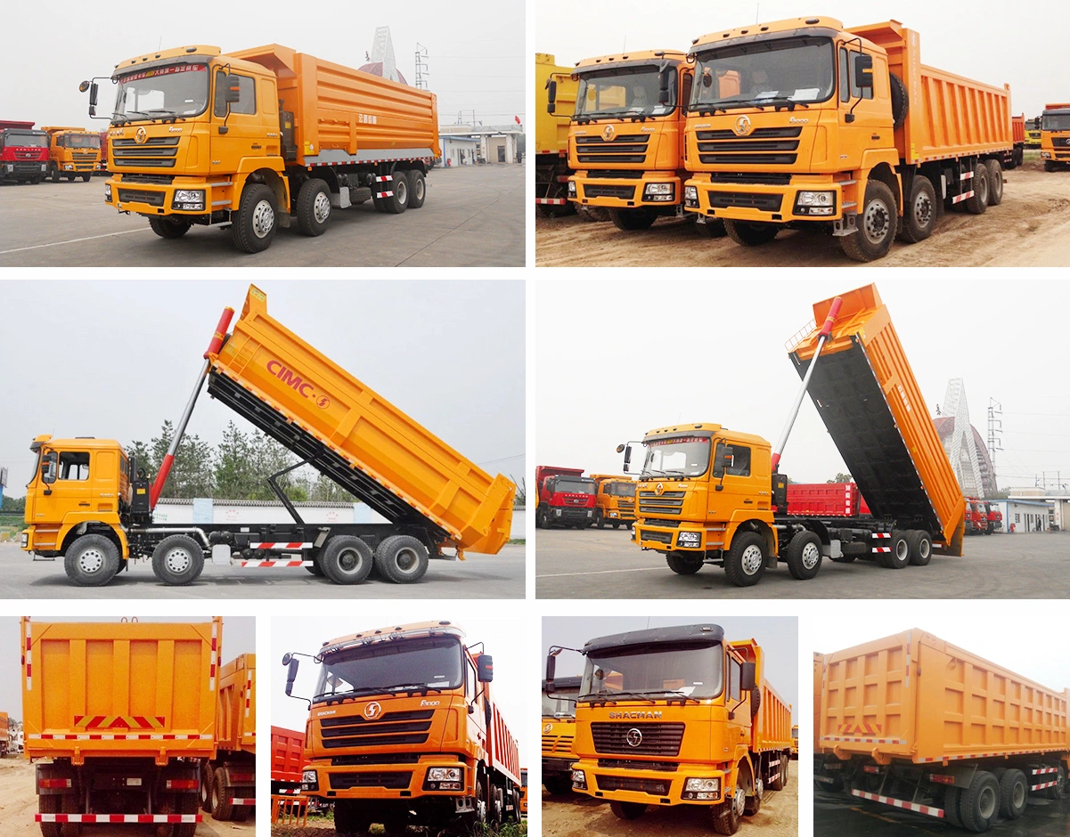 China Brand Shacman 6X6 430HP Euro2 All Wheel Drive 10 Wheels Diesel Dumper Tipper Mining Dump Truck