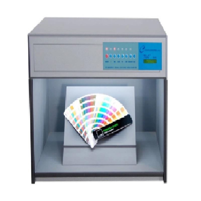 Light Box Automatic Color Assessment Cabinet Equipment for Textile Testing