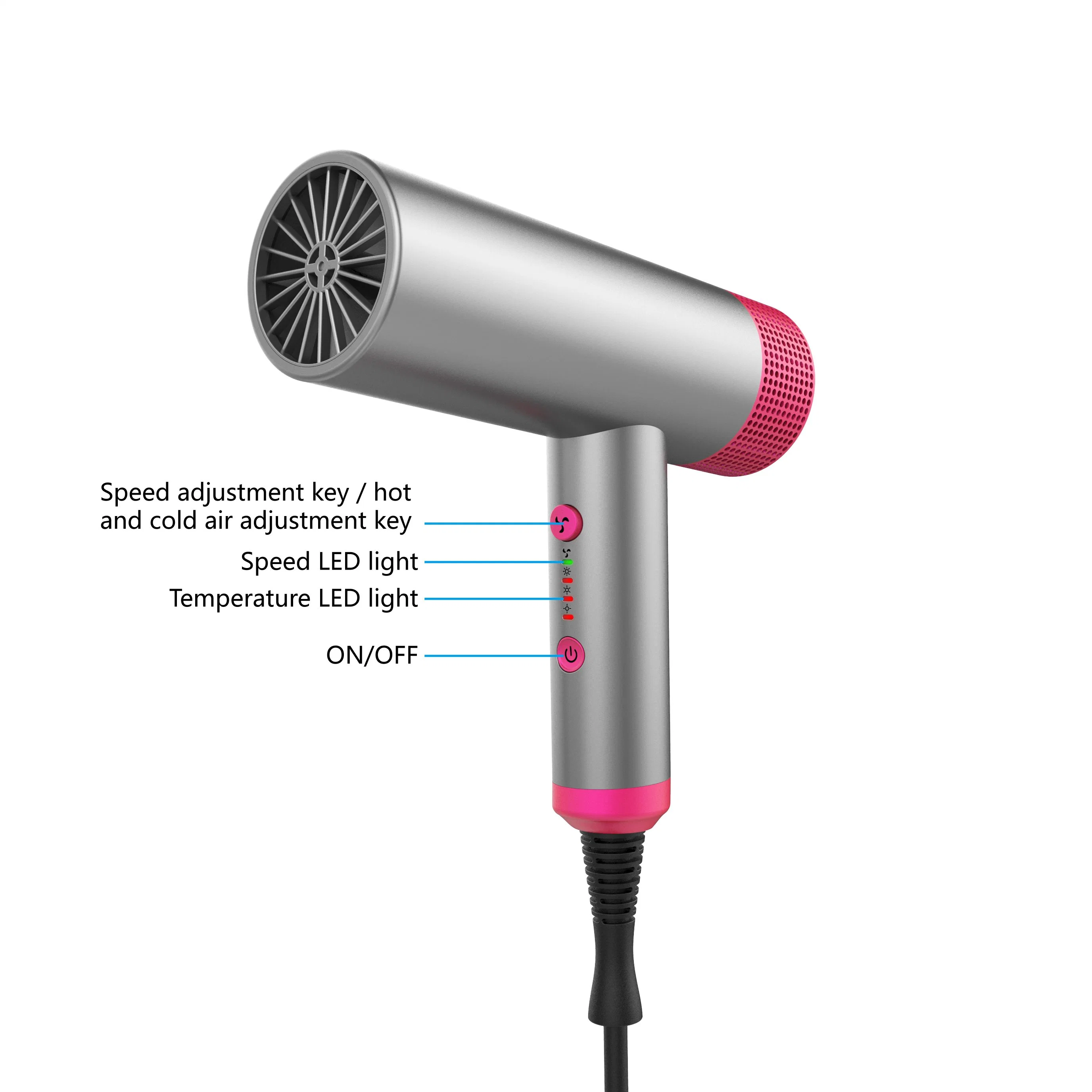 Bidisco Best Custom Private Label Ionic Hair Dryers High quality/High cost performance Professional Blow Hair Dryer