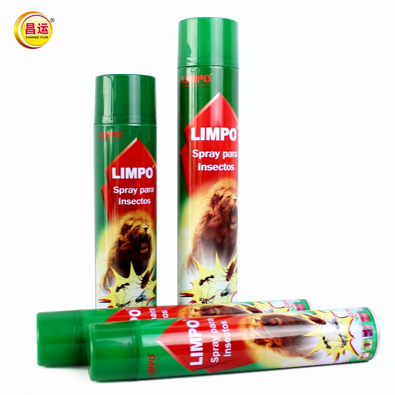 Custom Logo Aerosol Insecticide Mosquito Cockroach Insecticide