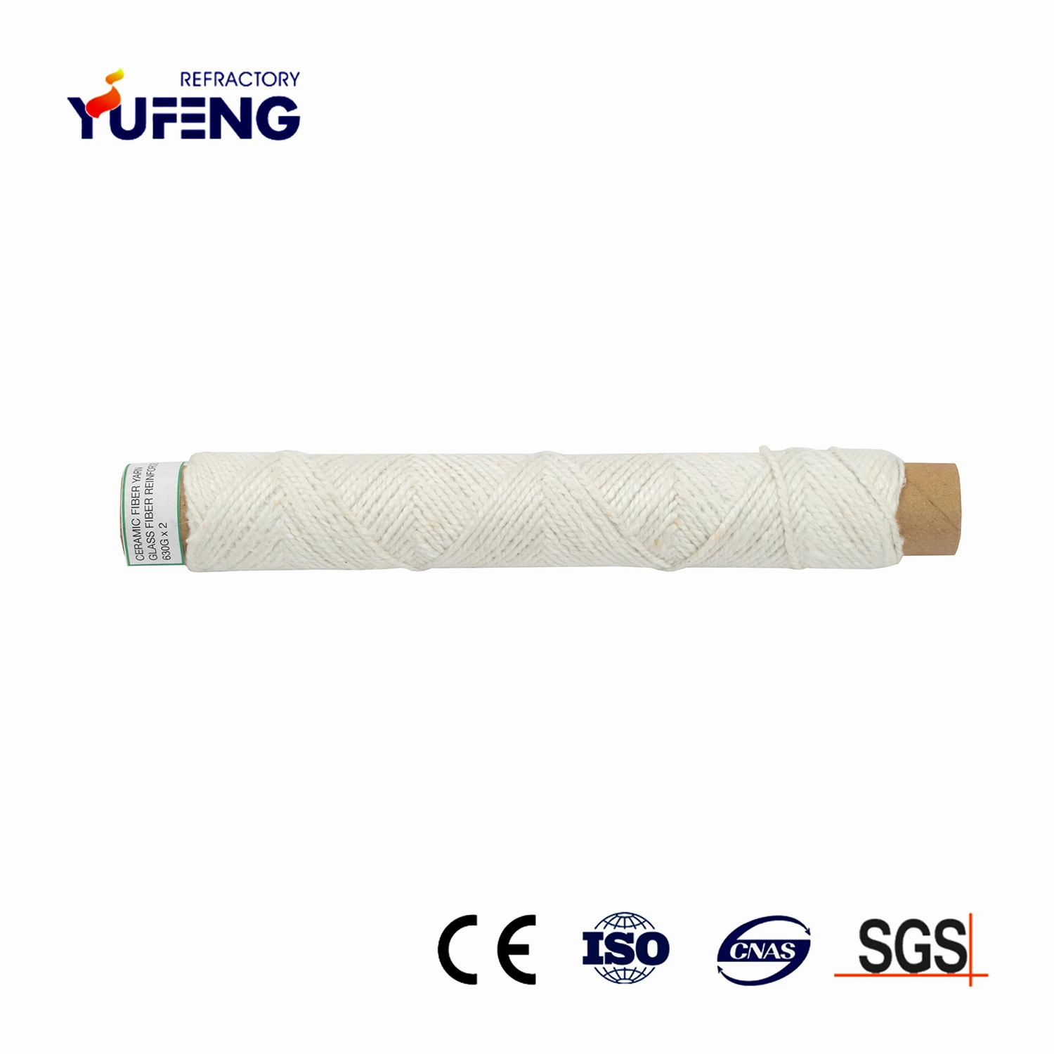 Furnace Seal Insulation Material Ceramic Fiber Round Twisted Rope