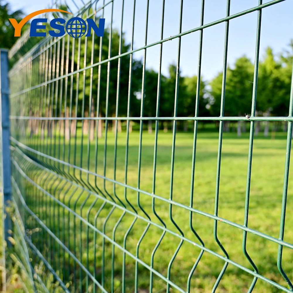 Factory 358 3D Welded Wire Mesh Metal Fence Panels/Curvy Mesh Fence/Bending Fence/Garden Farm Security Fence