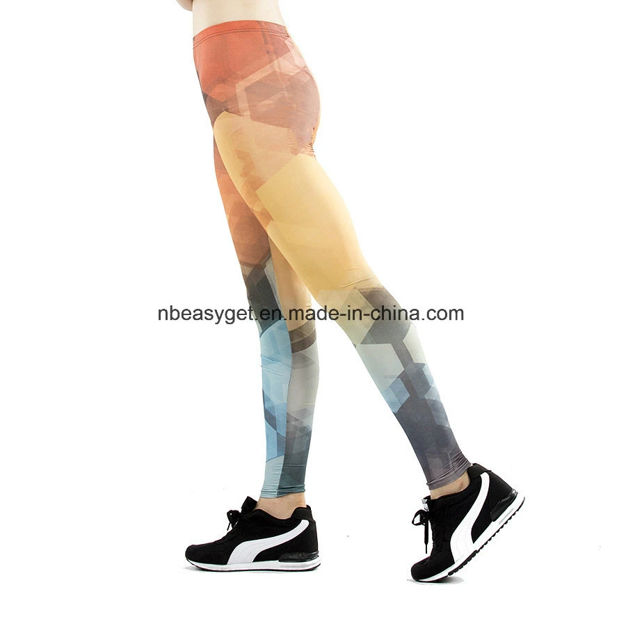 Full Length Yoga Workout Leggings Pants Gym Sportswear High Waist Slim Esg10635