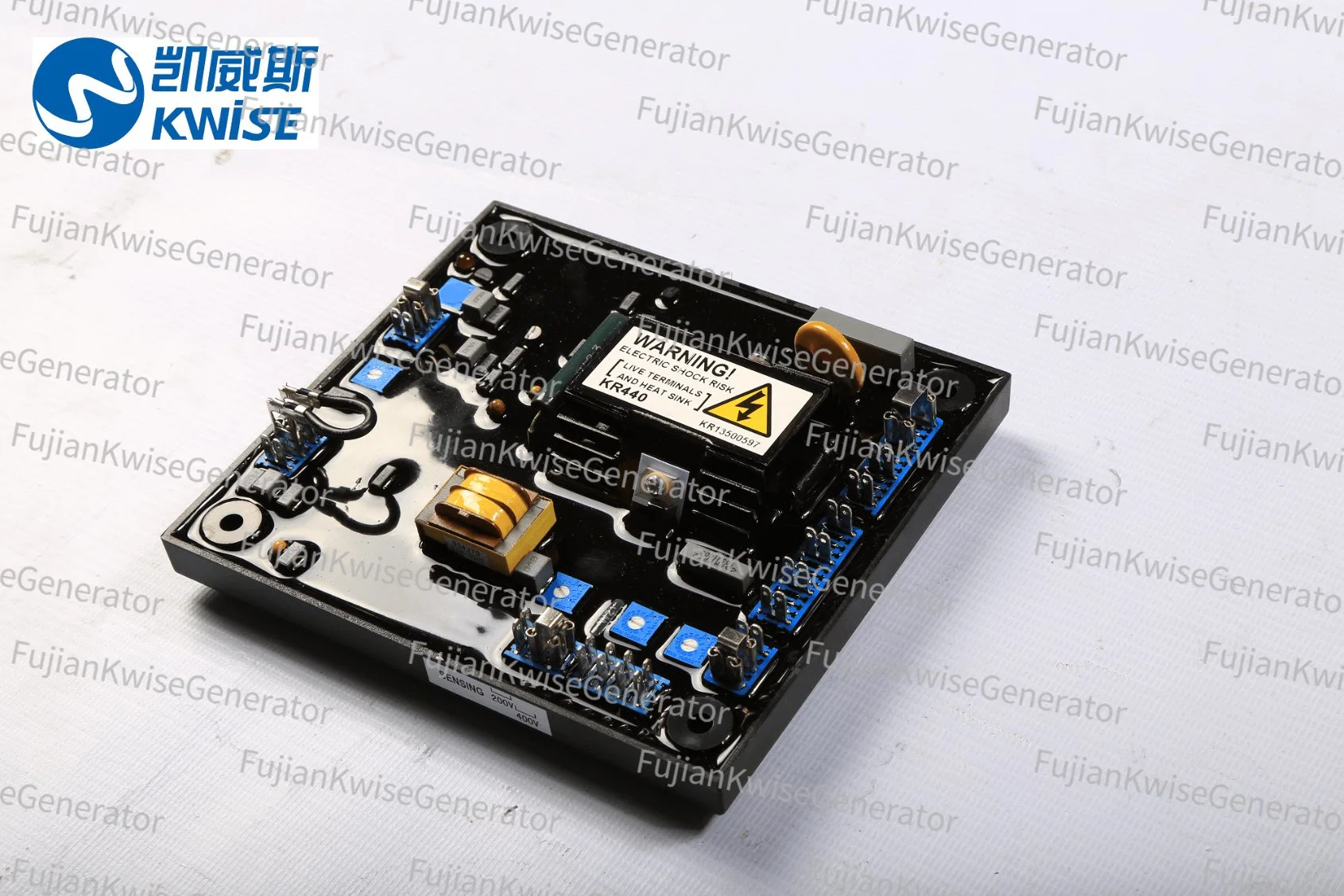 Kwise Ersatzteil Mx314b Digitaler automatischer Spannungsregler Auto AVR Gemäß ISO CE IEC-Normen